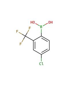 Astatech 4-CHLORO-2-(TRIFLUOROMETHYL)PHENYLBORONIC ACID; 5G; Purity 97%; MDL-MFCD04973086